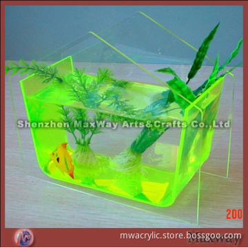 Mini House Shaped Tabletop Acrylic Fish Tank